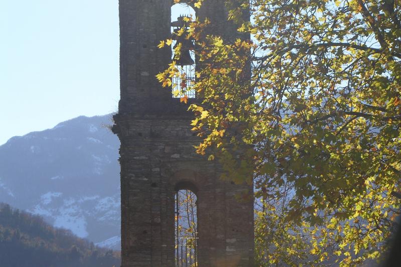 tour-clocher de l'église san mamilianu - munacia d'orezza