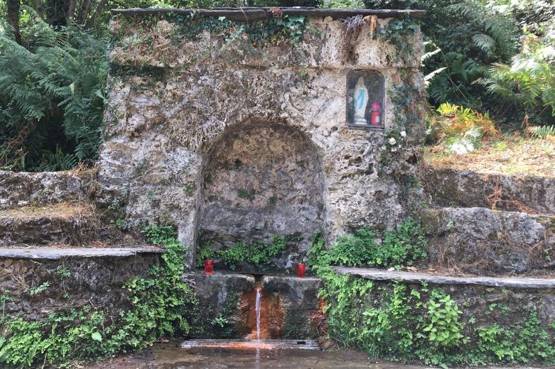fontaine ferrugineuse - rapaghju
