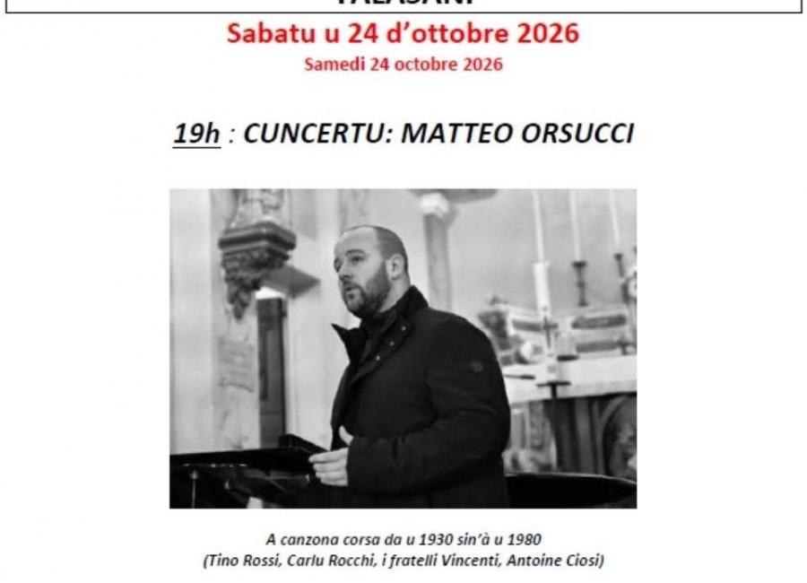 Concert de Matteo Orsucci 