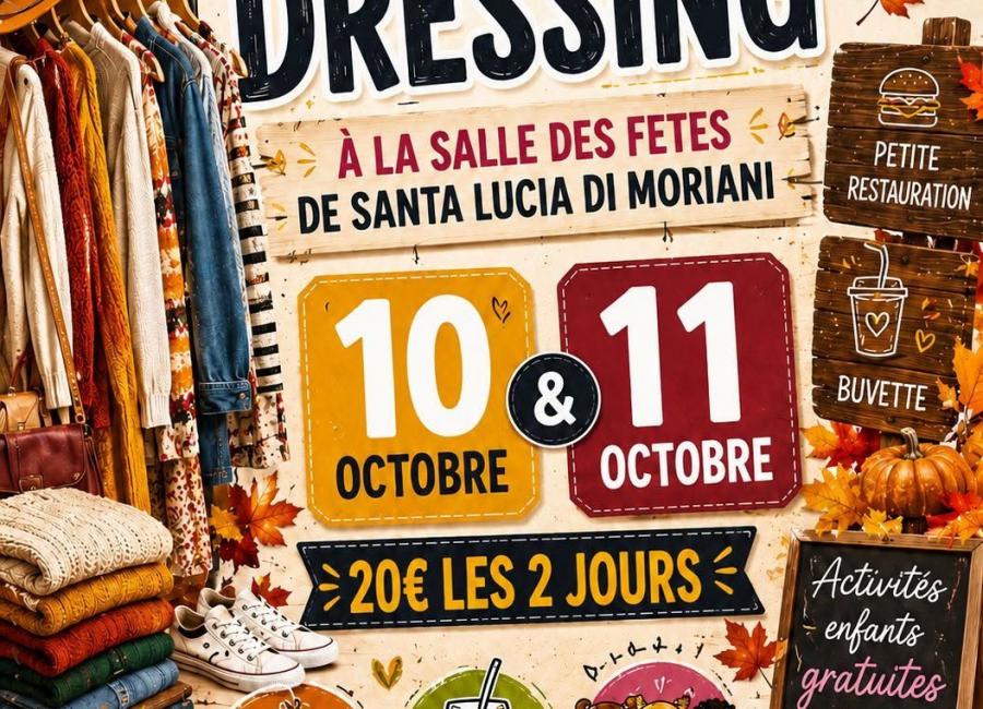 Vide-dressing Santa Lucia Di Moriani - Salle des fêtes 
